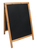 Securit SBDW-TE-85 chalk board Black Melamine, Resin, Wood