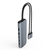 HYPER HD392-GRAY Notebook-Dockingstation & Portreplikator USB 3.2 Gen 1 (3.1 Gen 1) Type-C Grau