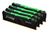Kingston Technology FURY Beast RGB memóriamodul 64 GB 4 x 16 GB DDR4 2666 MHz