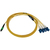 Tripp Lite N390X-03M-8L-AP Cable de Fibra Óptica Controlable Monomodo 9µm / 125µm OS2 400G (12F MTP/MPO-APC a 4x Dúplex LC/UPC H/M), LSZH, Amarillo, 3 m [9.8 pies]