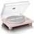 Lenco LS-50PK Belt-drive audio turntable Pink Manual