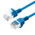 Microconnect V-FTP6A015B-SLIM hálózati kábel Kék 1,5 M Cat6 U/FTP (STP)