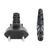 Manhattan Voedingskabel met haakse stekker, Europese 2-polige stekker (CEE 7/16 Europlug) naar C7-connector (figuur-8), 2 m, 2,5 A, zwart, netkabel, levenslange garantie