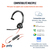 POLY Blackwire 3315-M Microsoft Teams Certified USB-C 3.5mm Mono Headset