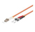 Microconnect FIB412010-2 kabel optyczny 10 m LC ST OM2 Pomarańczowy