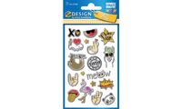 AVERY Zweckform ZDesign Sticker en relief KIDS "Symboles" (72057308)