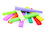 Bibuła marszczona GIMBOO Pastel, w rolce, 50x200cm, 10 szt., mix kolorów