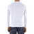 100 Men's Long Sleeve Uv Protection Surfing Top T-shirt - White - XS