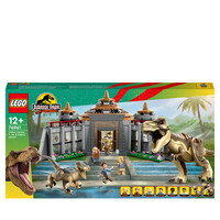 LEGO Jurassic World Bezoekerscentrum: T. rex & raptor aanval