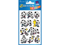papieretiket Z-design Kids pakje a 3 vel voetbal