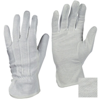 Handschuh Baotou 4169, Gr. 9, BW-Trikot mit PVC-Noppen