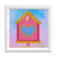 Diamond Painting Kit: Home Sweet Home: with Frame