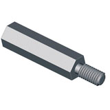 Alutronic Distance Bolts M4 in 12.00 mm length