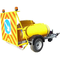 1125 Litres Highway Flower Watering Bowser - Green - 50mm Ball Hitch