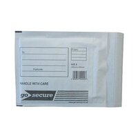 GoSecure Bubble Lined Envelope Size 3 150x215mm White (Pack of 100) KF71448