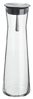 Karaffe Jarra gerade; 1350ml, 8.5x30 cm (ØxH); transparent; rund