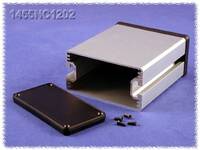 Hammond Electronics alumínium doboz, 1455NC sorozat 1455NC2202 alumínium (H x Sz x Ma) 220 x 103 x 53 mm, natúr