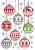 HERMA 15269 Stickers DECOR kerstballen Bild 2