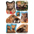 Stickers DECOR photos de chats 3 feuilles