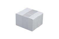 C4001, white, PVC, Classic, 0.76 mm / 30 mil, 100 pr. Pack White, 30 mil, without magnetic stripe Blanco plastic kaarten