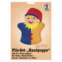Filz-Set Handpuppe Kasper