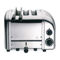 Dualit 2 Combi Vario 3 Slice Toaster Polished 31213 3 Slots - Power - 1.7kW