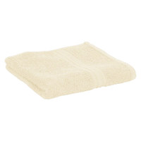 Handtuch aus Baumwolle, 100x50 cm, Beige