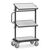 Fetra ESD Euro box trolley - tiltable shelves