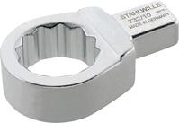 Einsteck-Ringschlüssel 10mm 9x12mm Stahlwille