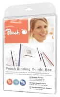 Artikelbild PEA PB10014 Peach Plastic Binding Combi Box