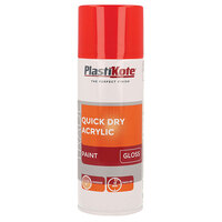 PlastiKote 440.0071014.076 Trade Quick Dry Acrylic Spray Paint Gloss Red 400ml