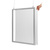 Aluminium-Einschubrahmen / Werberahmen für Schaufenster / Fensterrahmensystem „Multi“ | DIN A2 (420 x 594 mm)