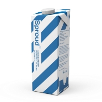 Sproud Unsweetened edesítetlen novenyi alapú tej, sárgaborsóból, 1 l