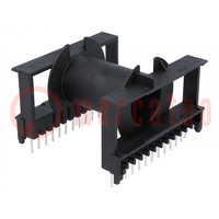 Coil former: with pins; plastic; THT; H: 46mm; X1: 60.96mm; UL94HB