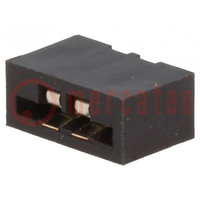 Connector: FFC/FPC; straight; PIN: 2; Non-ZIF; THT; tinned; 20mΩ