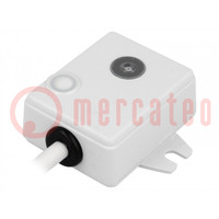 Twilight switch; wall mount; 230VAC; SPST-NO; IP40,IP65; -30÷50°C