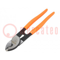 Pliers; side,cutting; 240mm; without chamfer; industrial
