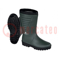 Boots; Size: 41; green; PVC; bad weather,slip,temperature