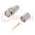 Plug; BNC; male; straight; 50Ω; RG213; crimped; for cable; PTFE