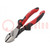 Pliers; side,cutting; 200mm; Industrial; blister