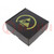 Box with foam lining; ESD; 100x100x38mm; cardboards; black