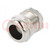 Cable gland; with earthing; PG11; IP68; brass; HSK-M-EMC-D