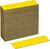 Lager-Magnetetiketten - Gelb, 3 x 10 cm, Magnetfolie, Magnetisch, Für innen