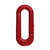 Ketten Zubehör Verbindungsglieder, rot, aus Nylon, zur Montage am Kettenständer VE = 10 Stück