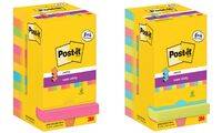 Post-it Super Sticky Z-Notes Haftnotizen, 76 x 76 mm, 8+4 (9000847)