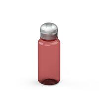 Artikelbild Drink bottle "Sports" clear-transparent 0.4 l, transparent-red/transparent