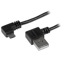 STARTECH.COM CABLE DE 2M MICRO USB CON CONECTOR ACODADO A LA DERECHA