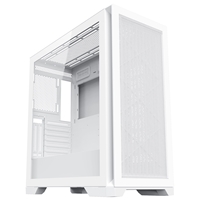 CIT Creator White Full Tower ATX/ E-ATX Case with Tempered Glass Side Panel 9 Expansion Slots & FREE RGB Fan Hub Strip Kit