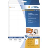 HERMA Inkjet-Etiketten A4 weiß 66x33,8 mm Papier 600 St.