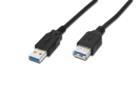 Digitus DK-300203-030-S cable USB USB 3.2 Gen 1 (3.1 Gen 1) 3 m USB A Negro